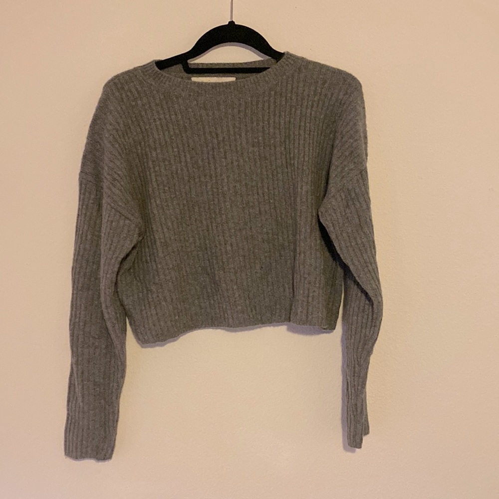 CAMILA X NAKED CASHMERE CREWNECK RIB SWEATER - xs